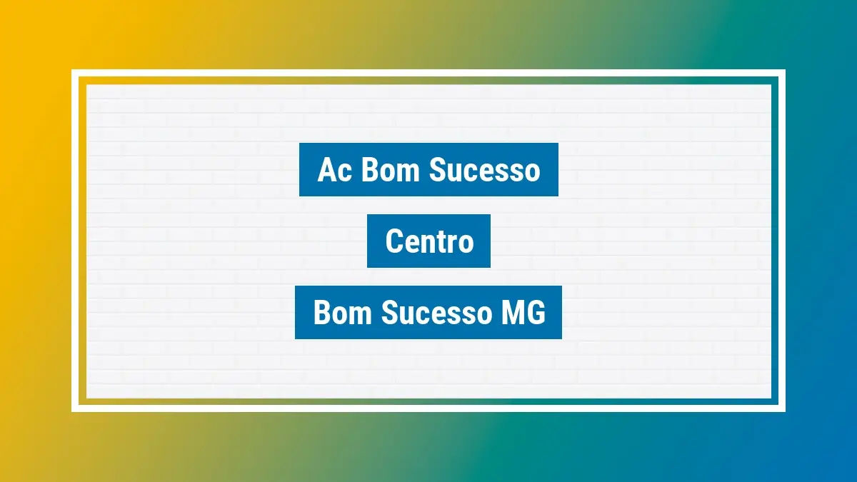Imagem ilustrativa unidade de agência dos correios ac bom sucesso centro bom sucesso mg