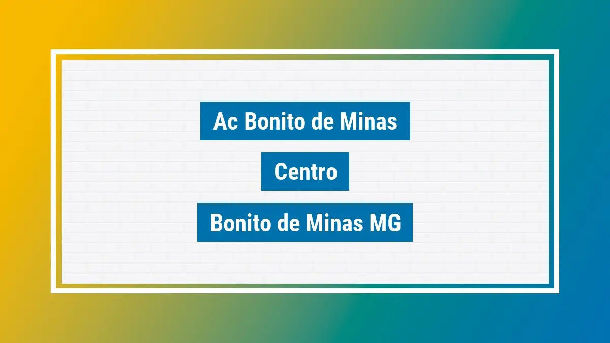 Imagem ilustrativa unidade de agência dos correios ac bonito de minas centro bonito de minas mg