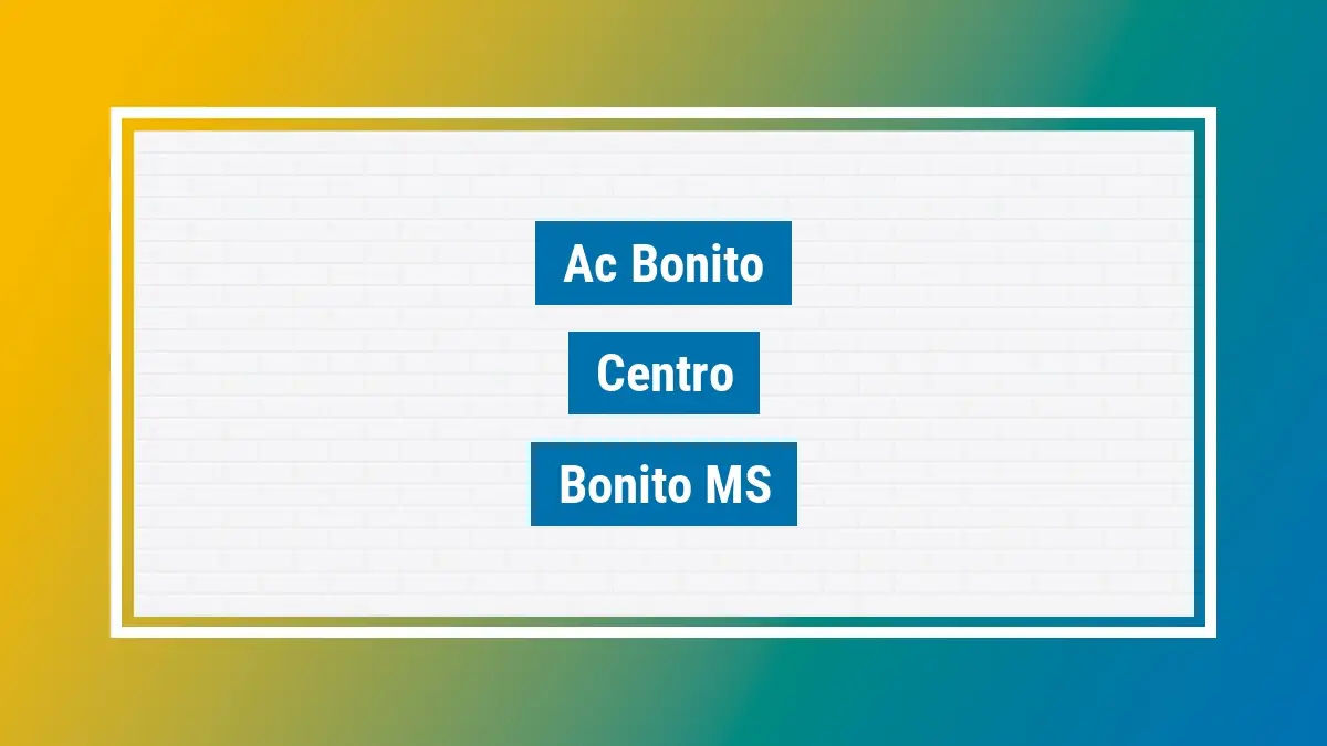 Imagem ilustrativa unidade de agência dos correios ac bonito centro bonito ms