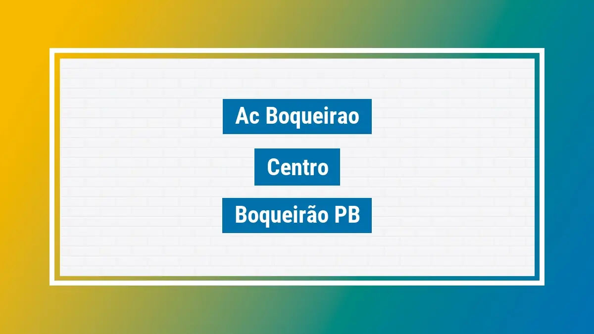 Imagem ilustrativa unidade de agência dos correios ac boqueirao centro boqueirão pb