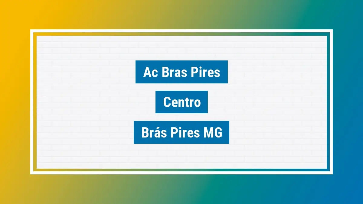 Imagem ilustrativa unidade de agência dos correios ac bras pires centro brás pires mg