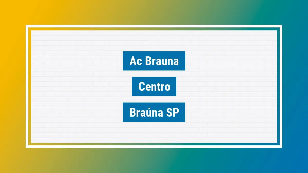 Imagem ilustrativa unidade de agência dos correios ac brauna centro braúna sp