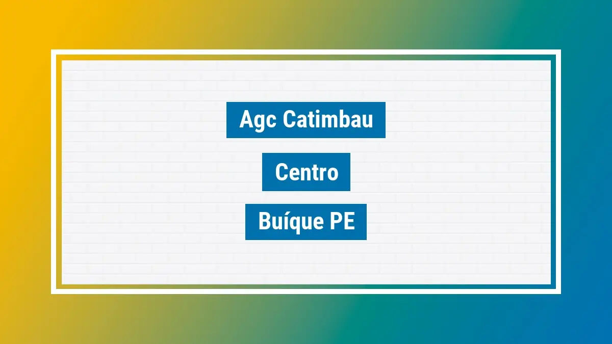Imagem ilustrativa unidade de agência dos correios agc catimbau centro buíque pe