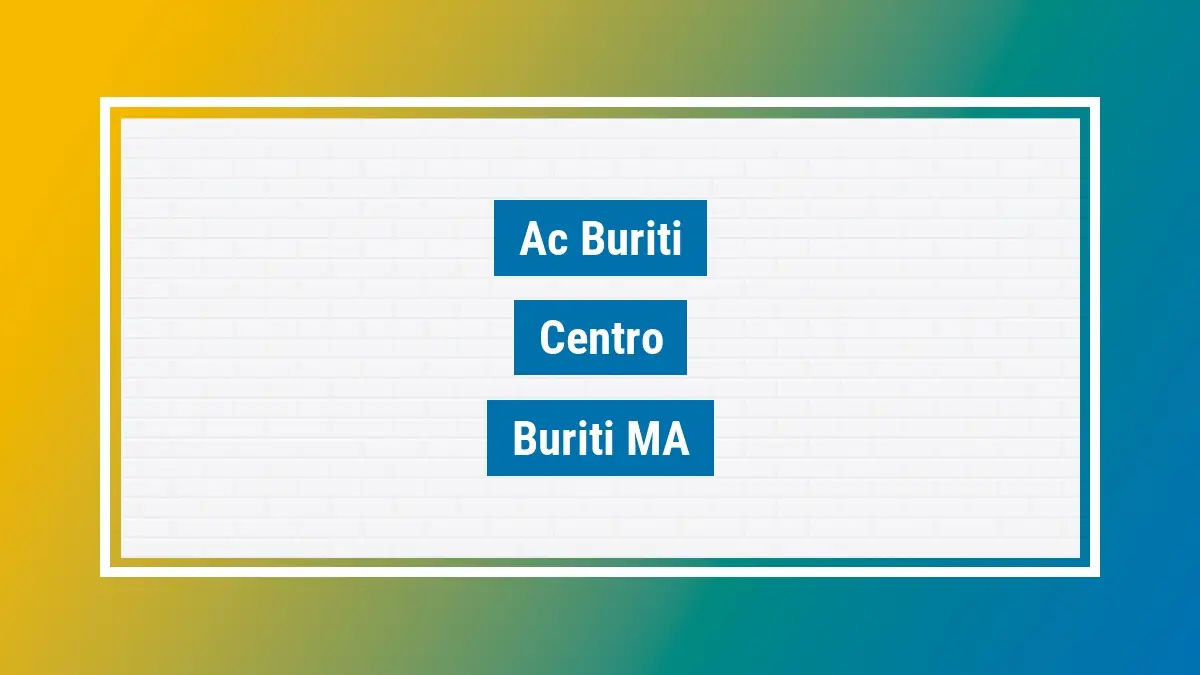 Imagem ilustrativa unidade de agência dos correios ac buriti centro buriti ma