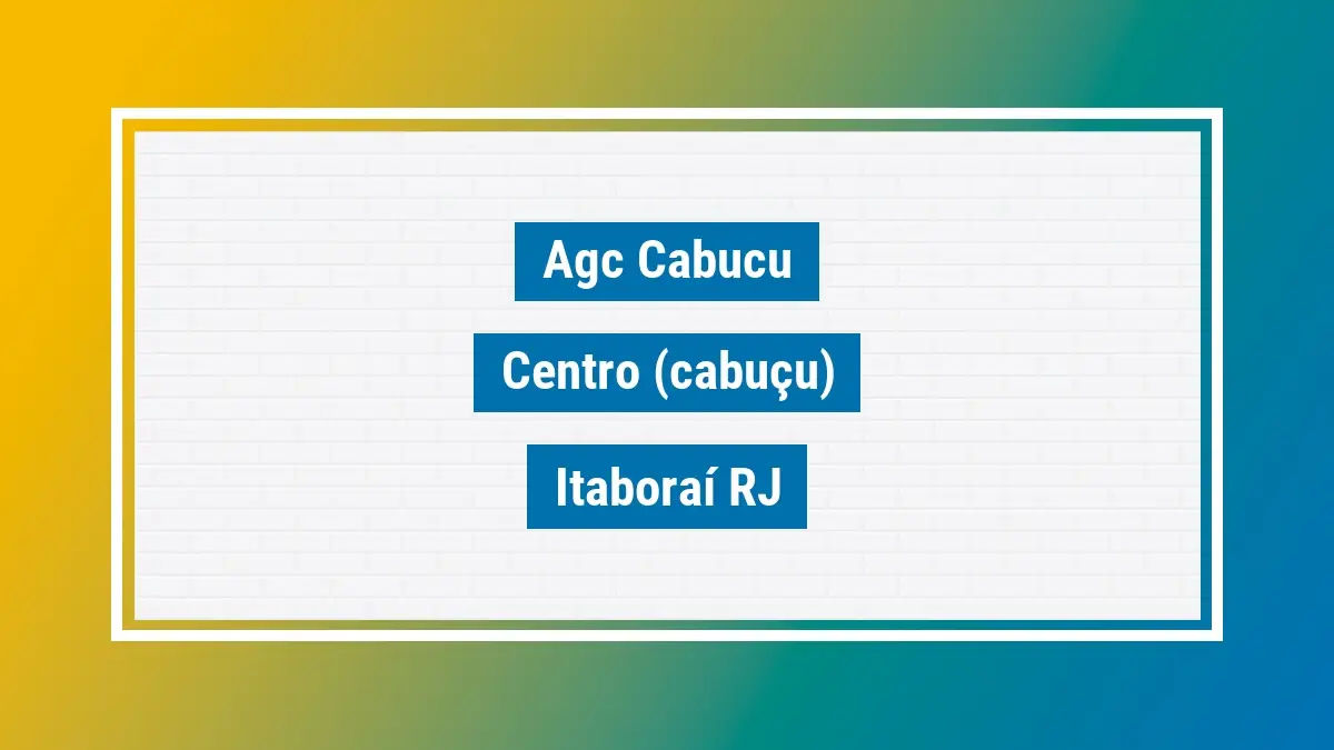 Imagem ilustrativa unidade de agência dos correios agc cabucu centro (cabuçu) itaboraí rj