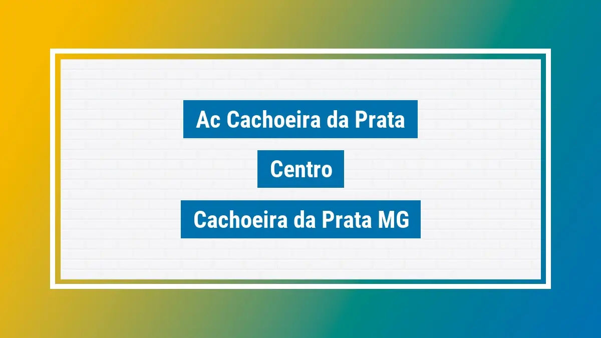 Imagem ilustrativa unidade de agência dos correios ac cachoeira da prata centro cachoeira da prata mg
