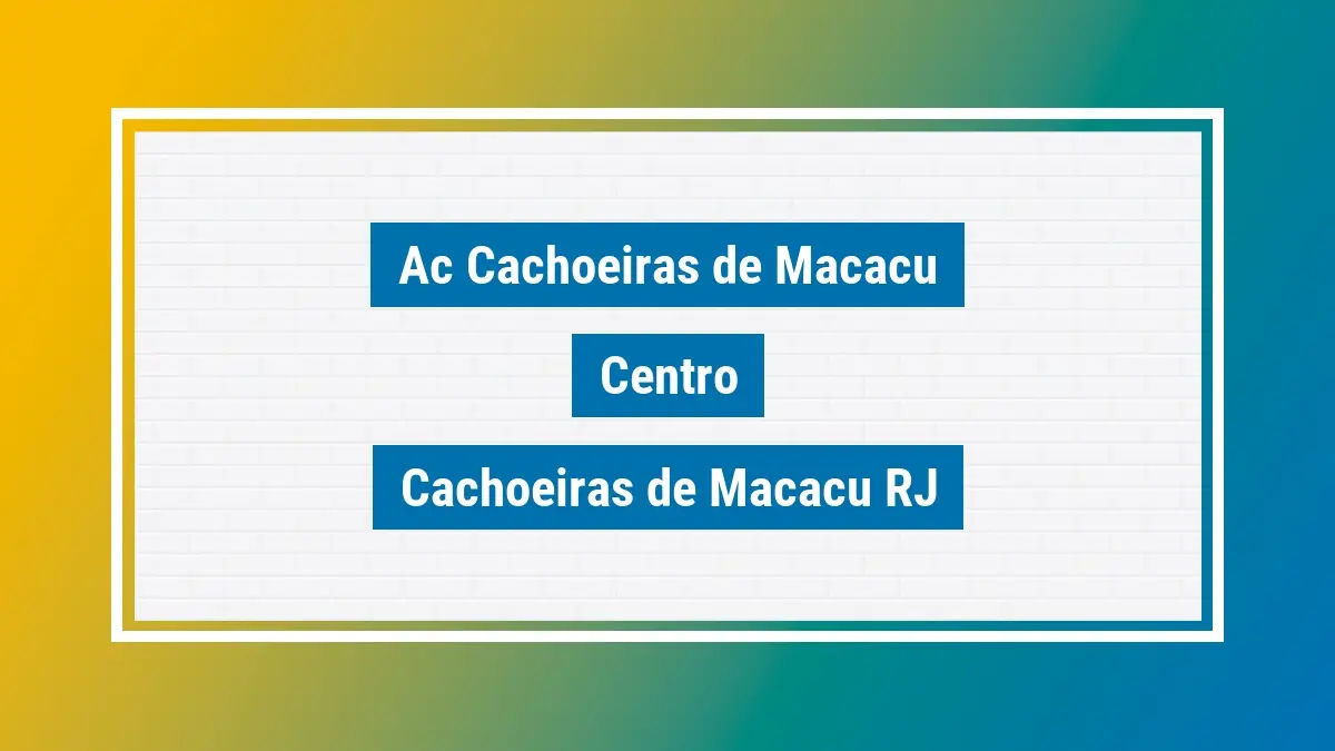 Imagem ilustrativa unidade de agência dos correios ac cachoeiras de macacu centro cachoeiras de macacu rj