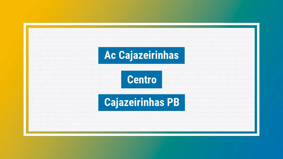 Imagem ilustrativa unidade de agência dos correios ac cajazeirinhas centro cajazeirinhas pb