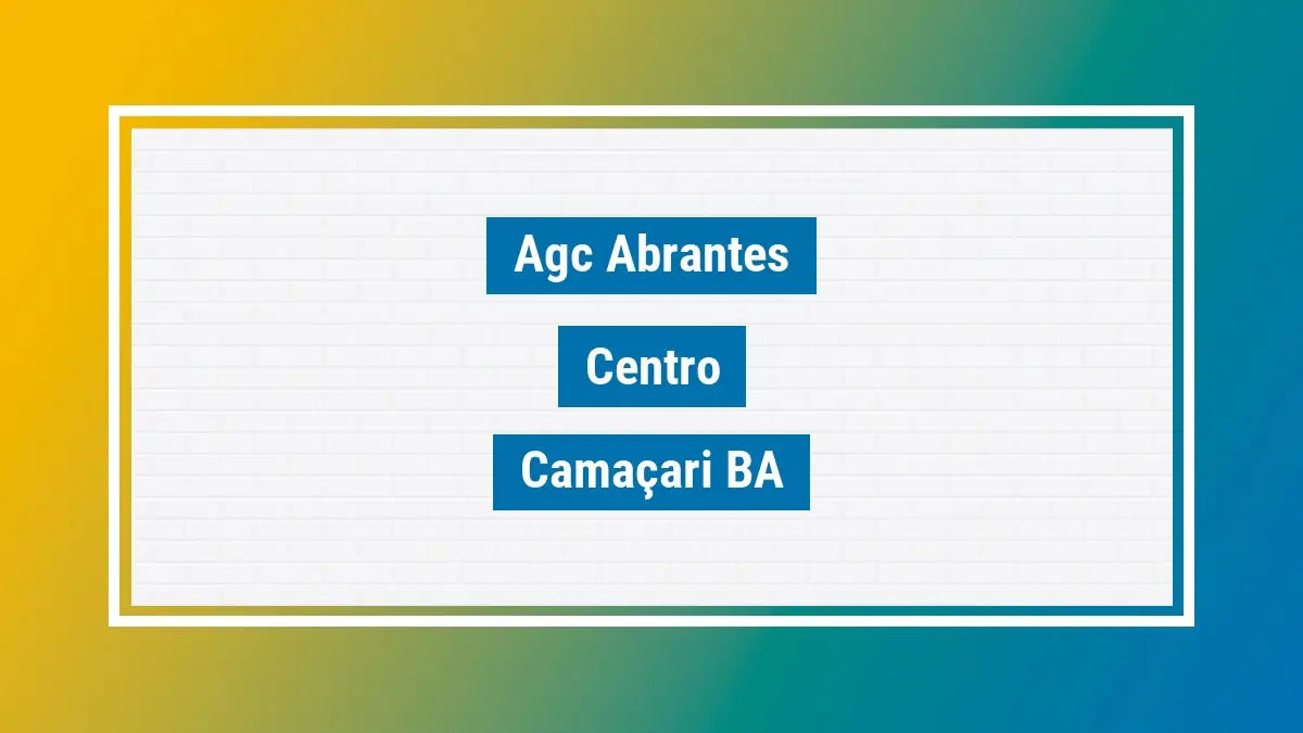 Imagem ilustrativa unidade de agência dos correios agc abrantes centro camaçari ba
