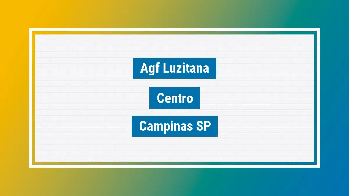 Imagem ilustrativa unidade de agência dos correios agf luzitana centro campinas sp