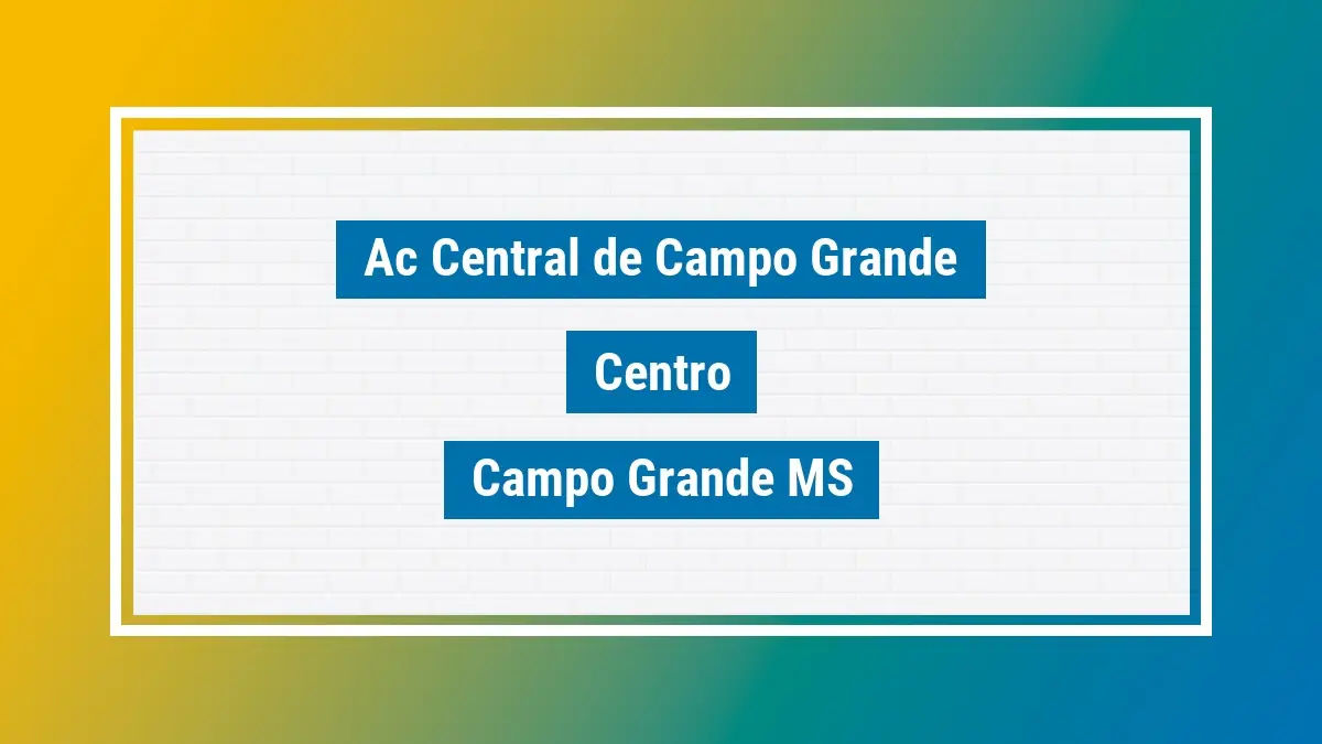 Imagem ilustrativa unidade de agência dos correios ac central de campo grande centro campo grande ms