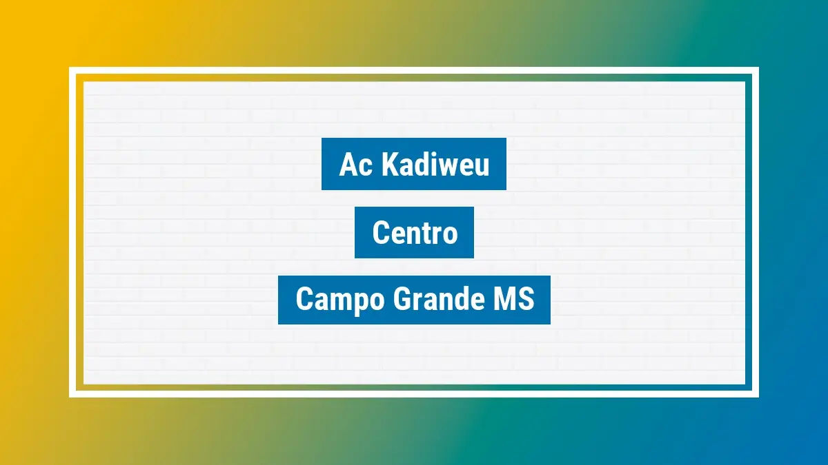 Imagem ilustrativa unidade de agência dos correios ac kadiweu centro campo grande ms