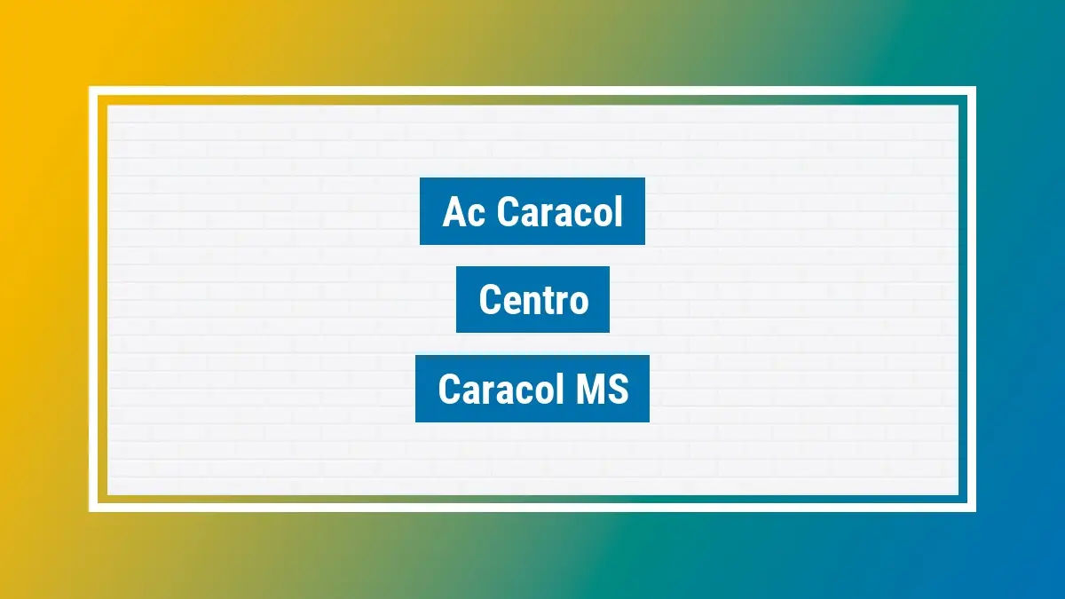 Imagem ilustrativa unidade de agência dos correios ac caracol centro caracol ms