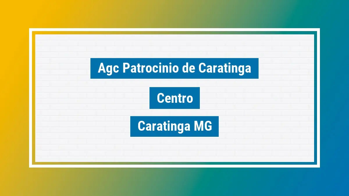 Imagem ilustrativa unidade de agência dos correios agc patrocinio de caratinga centro caratinga mg