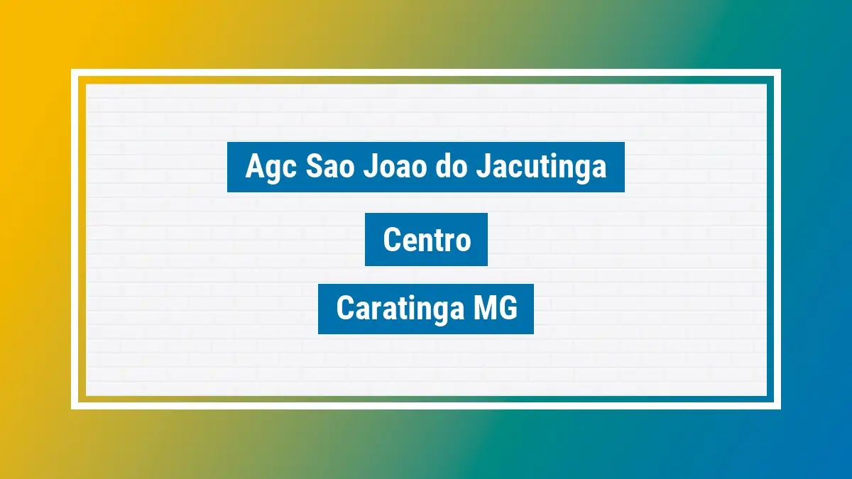 Imagem ilustrativa unidade de agência dos correios agc sao joao do jacutinga centro caratinga mg
