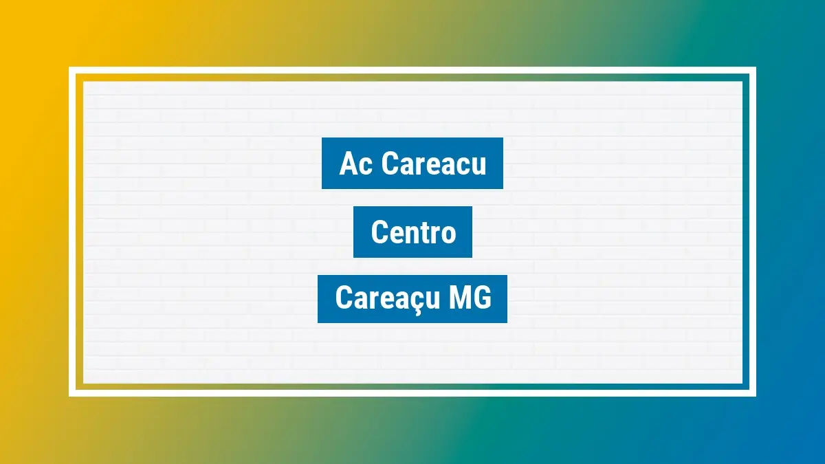 Imagem ilustrativa unidade de agência dos correios ac careacu centro careaçu mg