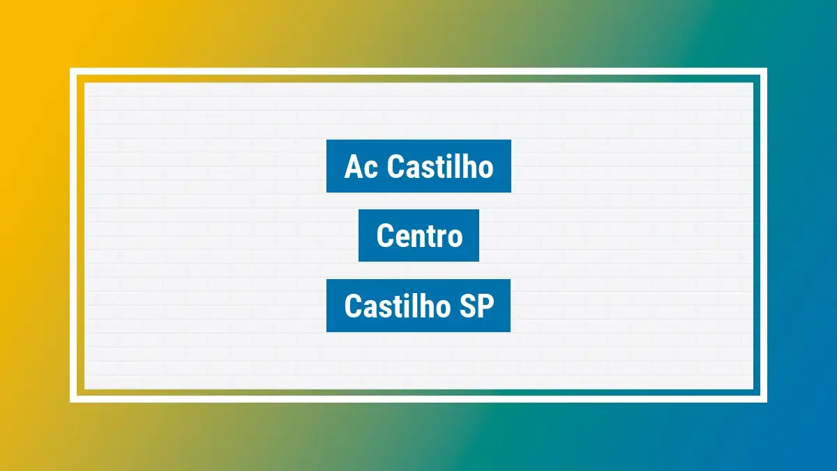 Imagem ilustrativa unidade de agência dos correios ac castilho centro castilho sp