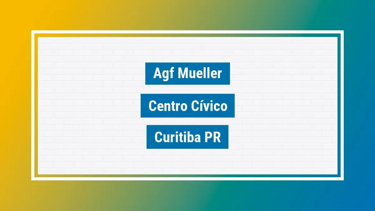 Imagem ilustrativa unidade de agência dos correios agf mueller centro cívico curitiba pr