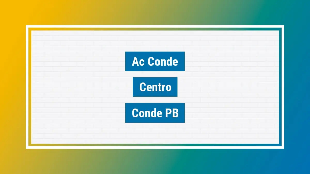 Imagem ilustrativa unidade de agência dos correios ac conde centro conde pb