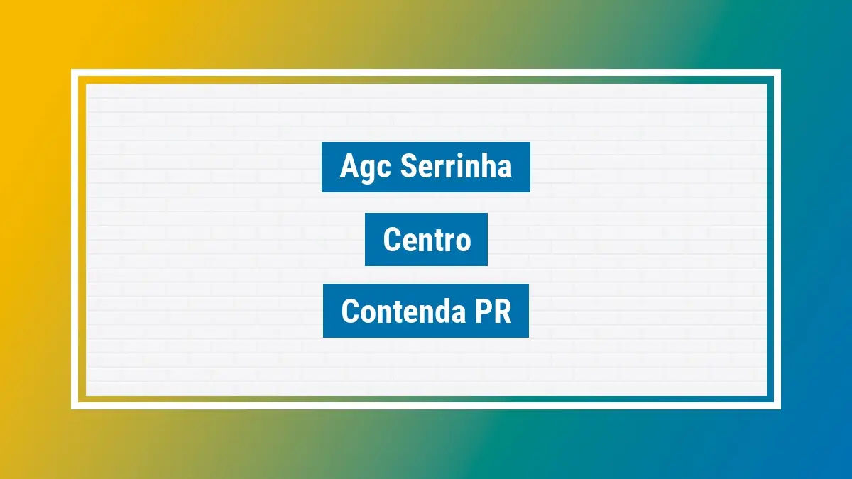 Imagem ilustrativa unidade de agência dos correios agc serrinha centro contenda pr