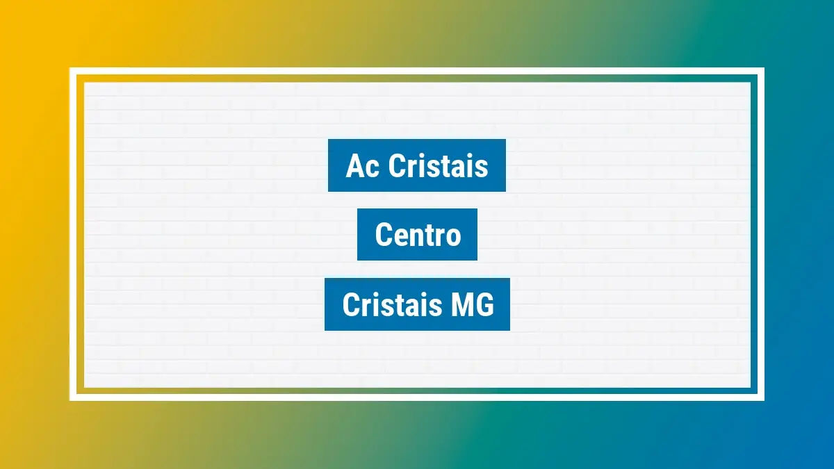 Imagem ilustrativa unidade de agência dos correios ac cristais centro cristais mg