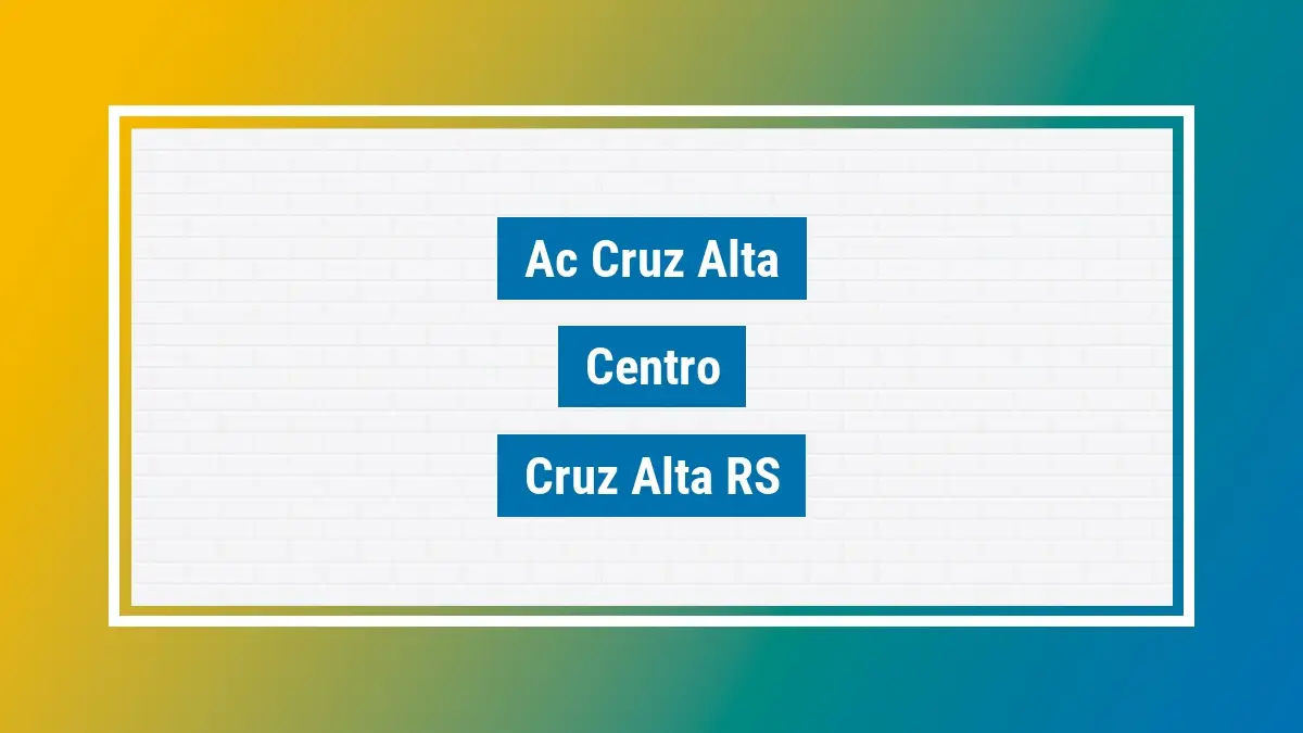 Imagem ilustrativa unidade de agência dos correios ac cruz alta centro cruz alta rs