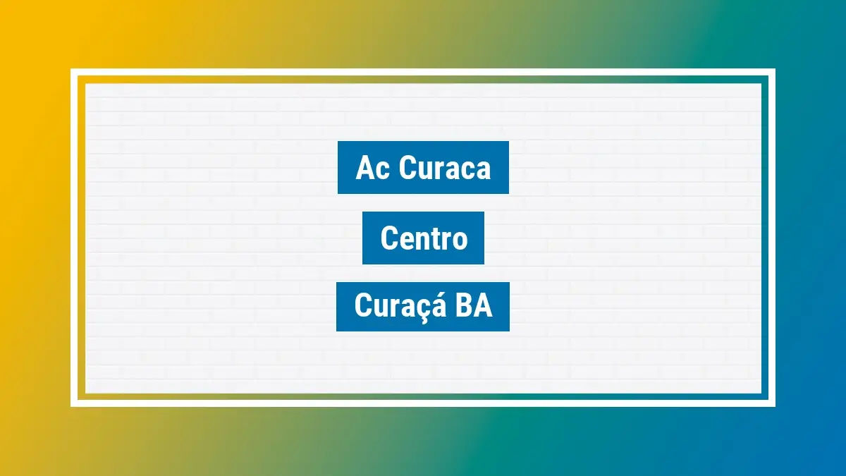 Imagem ilustrativa unidade de agência dos correios ac curaca centro curaçá ba
