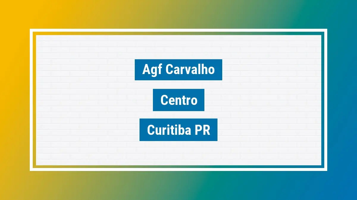 Imagem ilustrativa unidade de agência dos correios agf carvalho centro curitiba pr