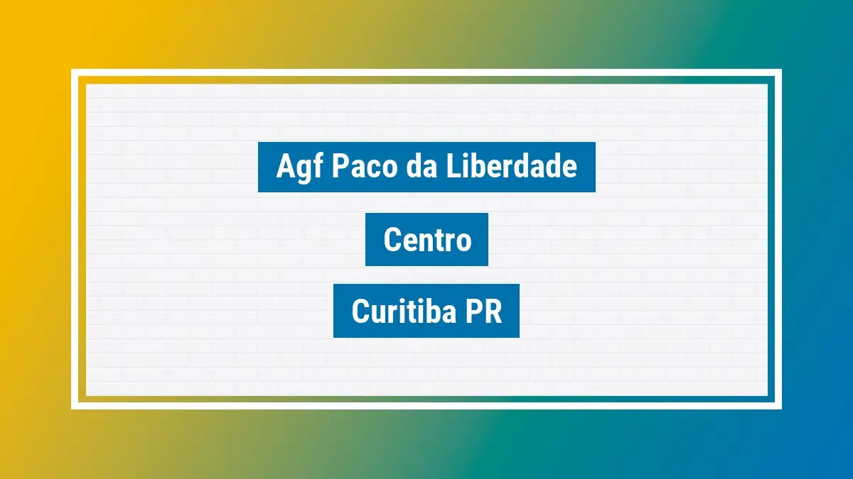Imagem ilustrativa unidade de agência dos correios agf paco da liberdade centro curitiba pr