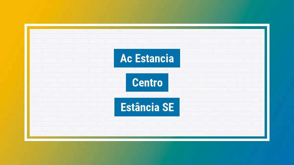 Imagem ilustrativa unidade de agência dos correios ac estancia centro estância se