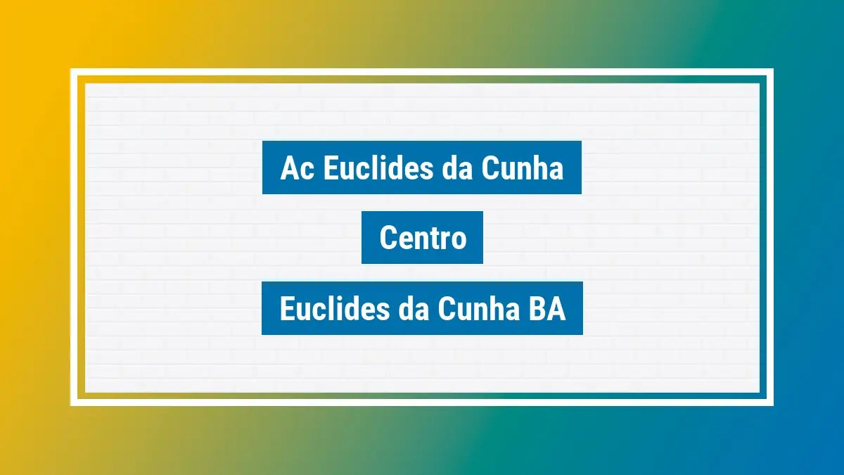 Imagem ilustrativa unidade de agência dos correios ac euclides da cunha centro euclides da cunha ba