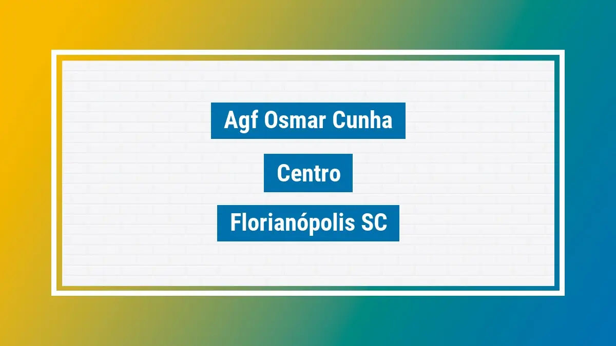Imagem ilustrativa unidade de agência dos correios agf osmar cunha centro florianópolis sc