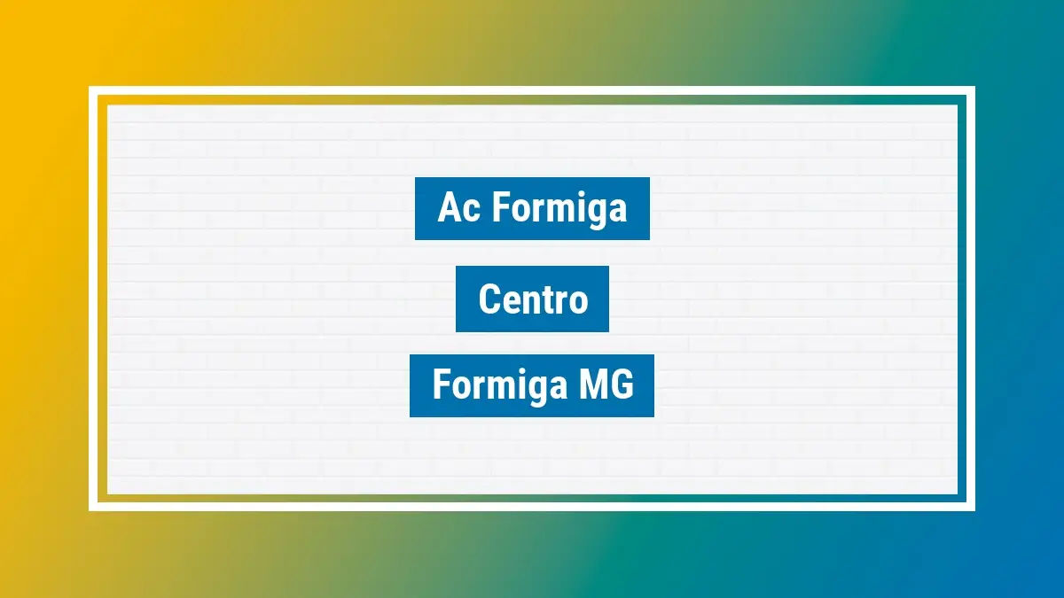 Imagem ilustrativa unidade de agência dos correios ac formiga centro formiga mg