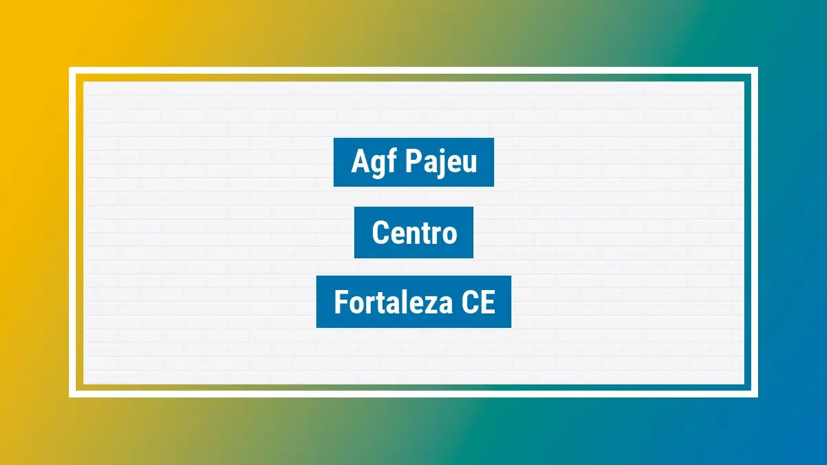 Imagem ilustrativa unidade de agência dos correios agf pajeu centro fortaleza ce