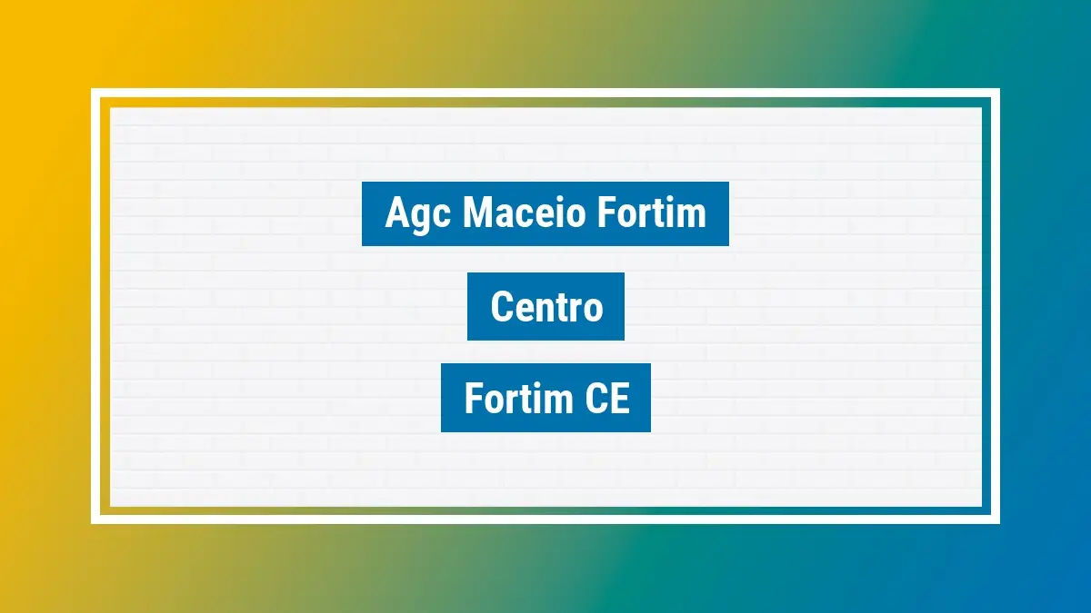 Imagem ilustrativa unidade de agência dos correios agc maceio fortim centro fortim ce