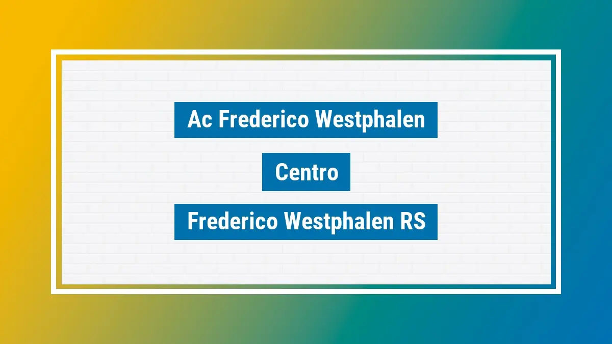 Imagem ilustrativa unidade de agência dos correios ac frederico westphalen centro frederico westphalen rs