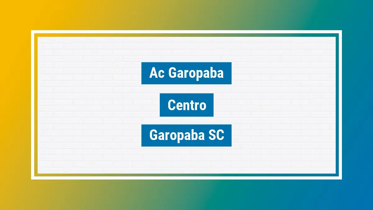 Imagem ilustrativa unidade de agência dos correios ac garopaba centro garopaba sc