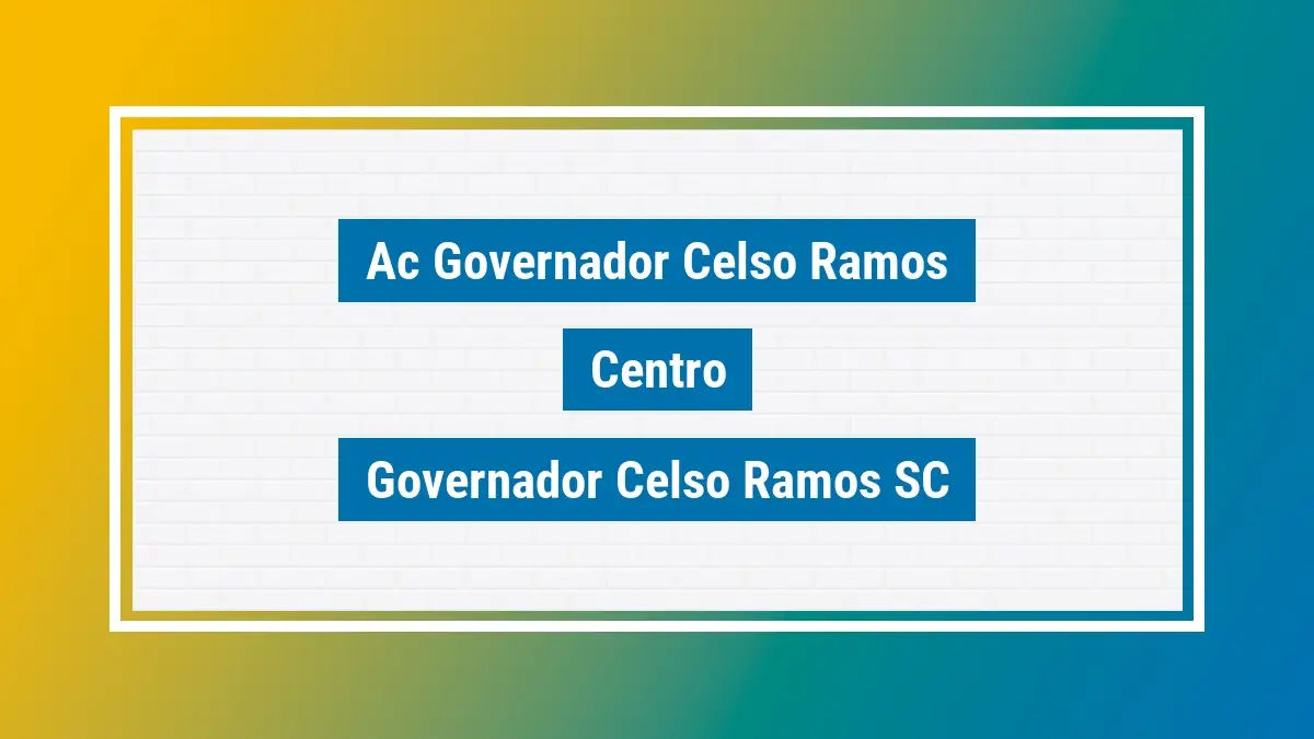 Imagem ilustrativa unidade de agência dos correios ac governador celso ramos centro governador celso ramos sc