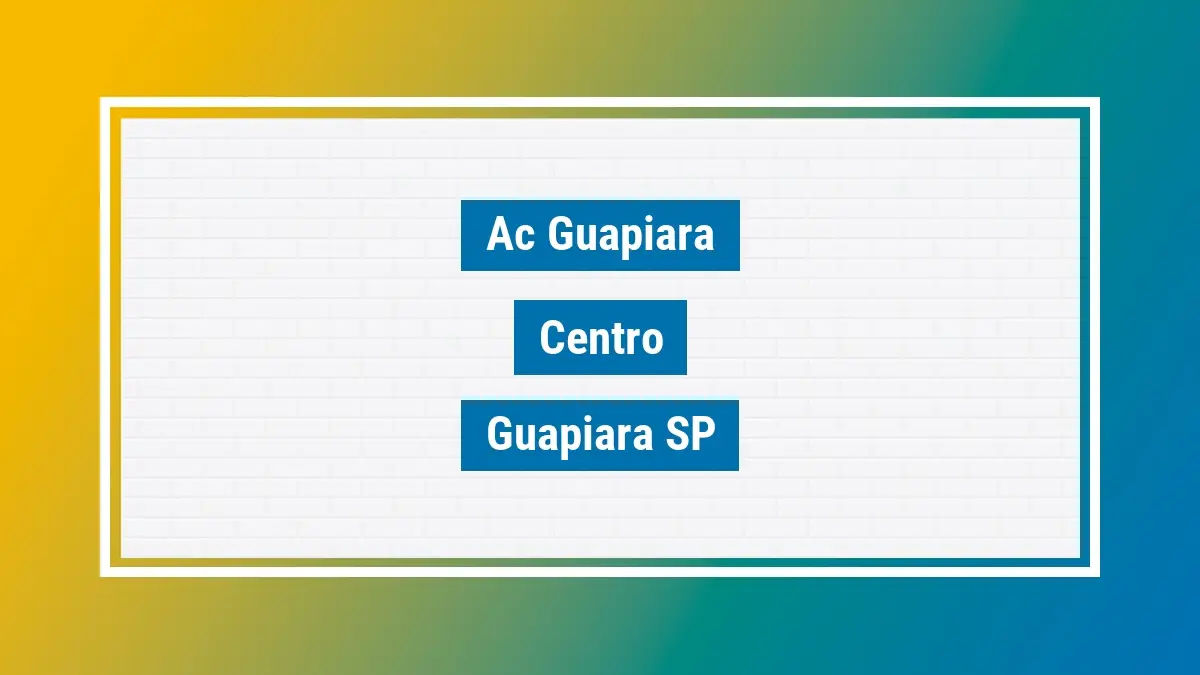 Imagem ilustrativa unidade de agência dos correios ac guapiara centro guapiara sp