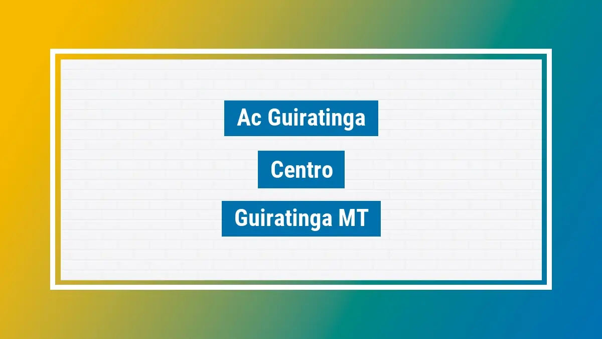 Imagem ilustrativa unidade de agência dos correios ac guiratinga centro guiratinga mt