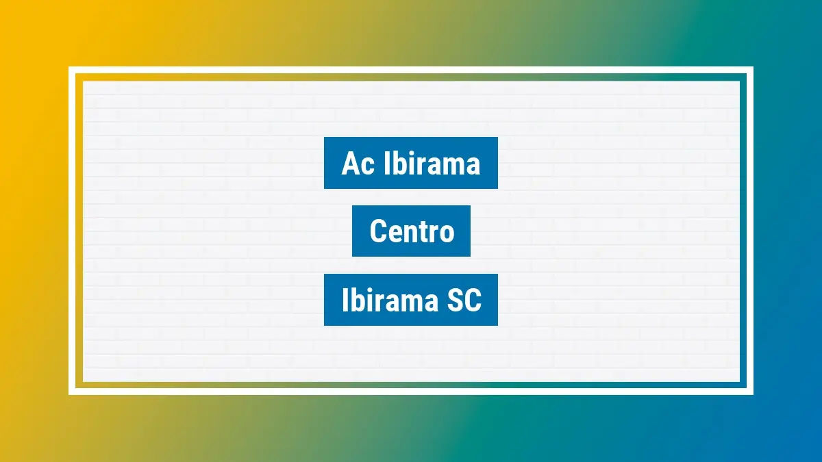 Imagem ilustrativa unidade de agência dos correios ac ibirama centro ibirama sc