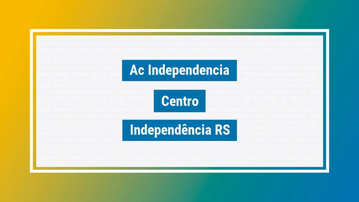 Imagem ilustrativa unidade de agência dos correios ac independencia centro independência rs