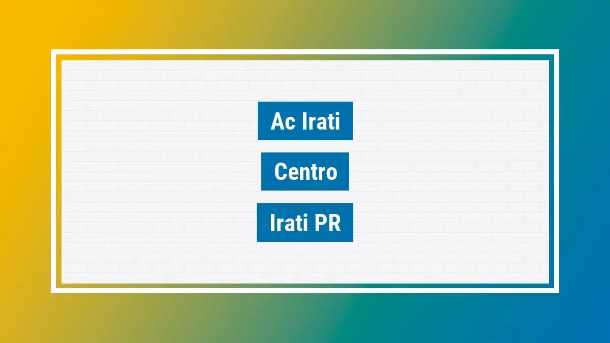 Imagem ilustrativa unidade de agência dos correios ac irati centro irati pr