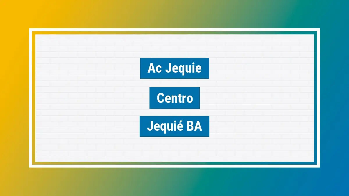 Imagem ilustrativa unidade de agência dos correios ac jequie centro jequié ba