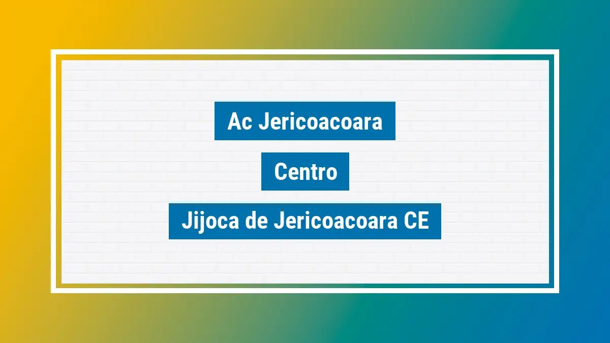 Imagem ilustrativa unidade de agência dos correios ac jericoacoara centro jijoca de jericoacoara ce