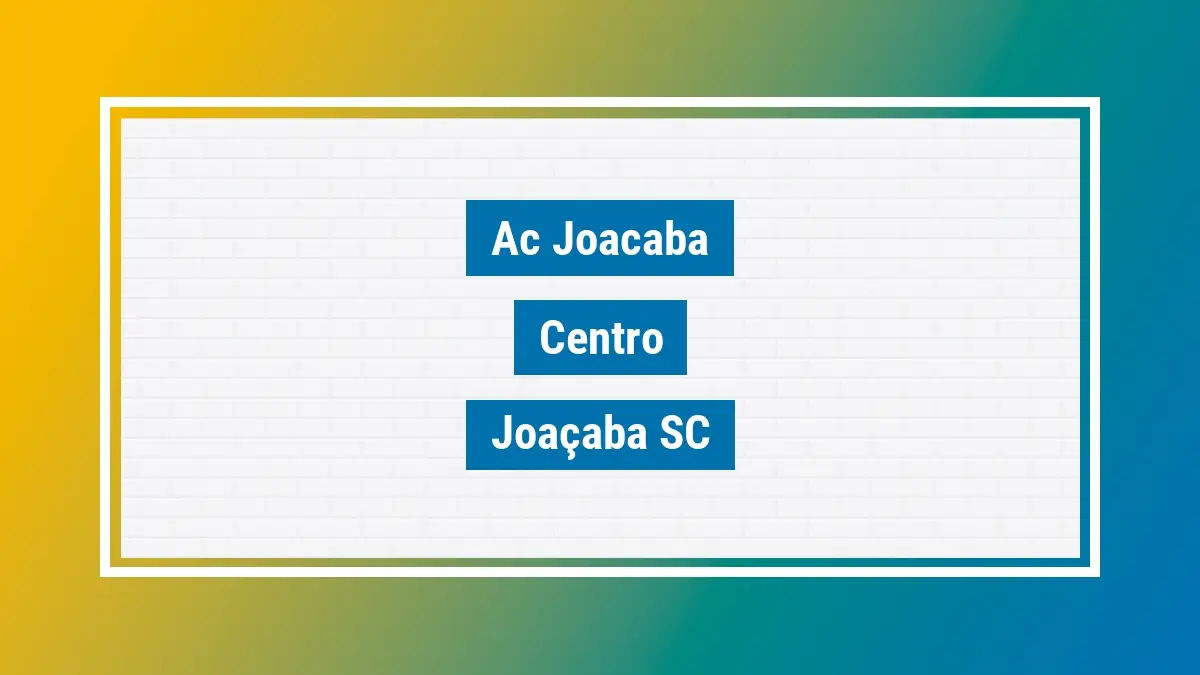 Imagem ilustrativa unidade de agência dos correios ac joacaba centro joaçaba sc