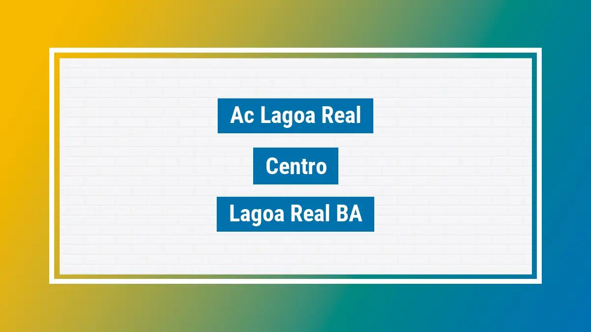 Imagem ilustrativa unidade de agência dos correios ac lagoa real centro lagoa real ba