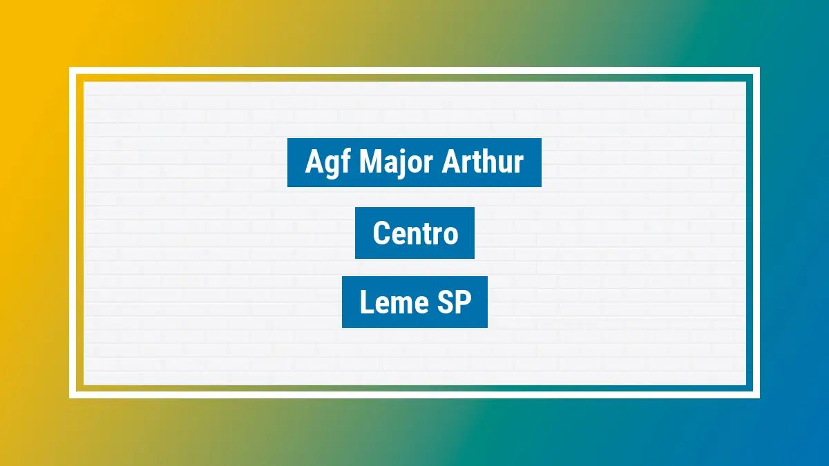 Imagem ilustrativa unidade de agência dos correios agf major arthur centro leme sp