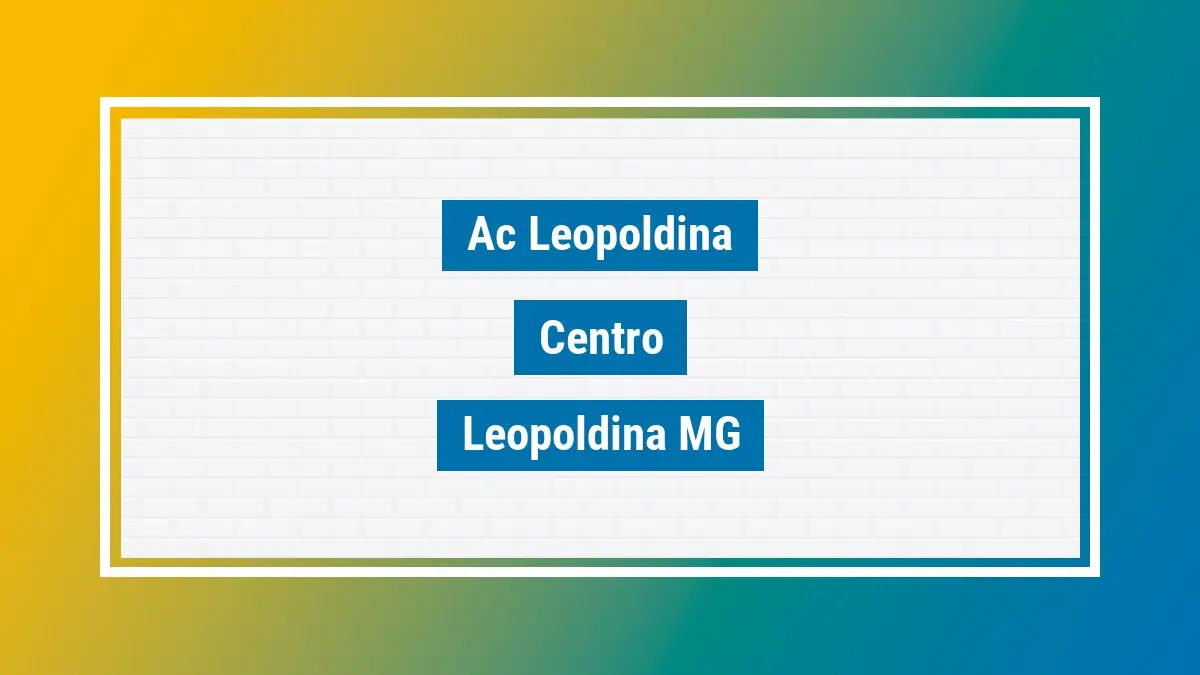 Imagem ilustrativa unidade de agência dos correios ac leopoldina centro leopoldina mg