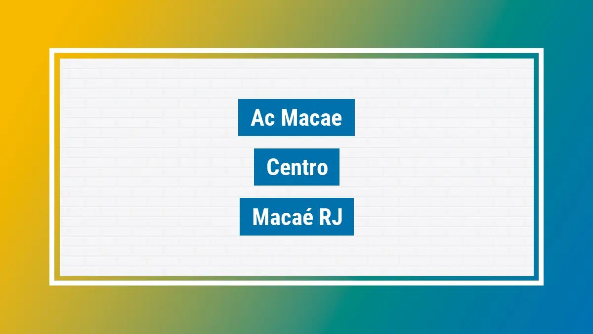 Imagem ilustrativa unidade de agência dos correios ac macae centro macaé rj